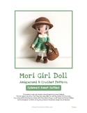 Fiber Art Craft: Mori Girl Art Doll Toy Amigurumi Crochet 