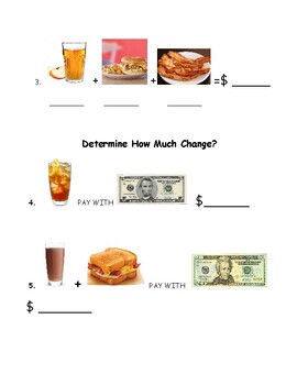 IHop Menu Math by CBronsdon Curriculum