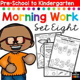 Morning BOOSTER Work: Preschool to Kindergarten - Set Eight