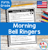 Morning Bell Ringers for 5th Grade - American Spelling