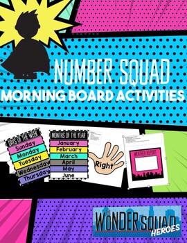Preview of Morning Board Activity Set