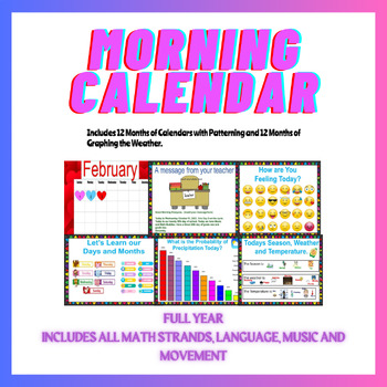 Preview of Morning Calendar