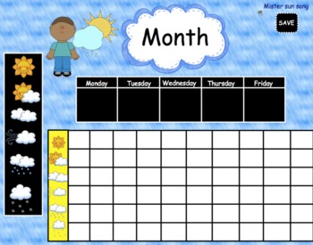 Preview of Interactive Morning Calendar  Math for SMARTBoard  83 Page Common Core
