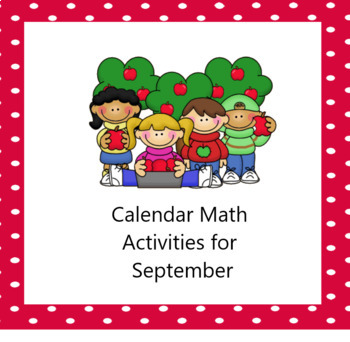 Preview of Smartboard Calendar Math Activities September