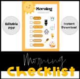 Morning Checklist