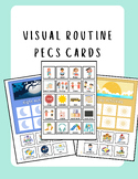 Morning & Evening Routine Visual Cards | Simple Routine PECS | Autism, SPED, SLP