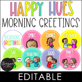 Morning Greeting Choices - Happy Hues - Morning Greeting Posters
