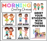 Morning Greeting Choices | Posters Hallway Line Up | Visua