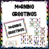 Morning Greeting Choices board or sign