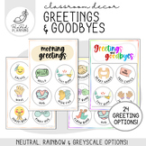 Morning Greeting & Goodbye Choices - With Social Distancin