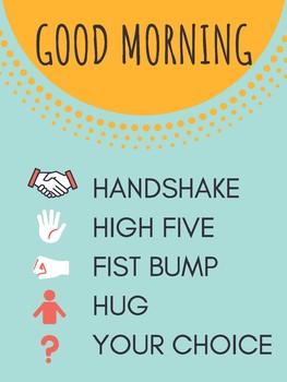 Morning Greeting Poster by Lauren Bode | TPT