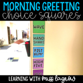 Morning Greeting Squares Posters