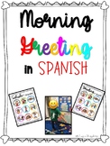 Morning Greeting in SPANISH/ Saludos- Updated with social 