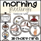 Morning Greeting and Goodbye Choices- Farmhouse Lights | M
