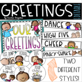Morning Greetings Choices Sign Card Posters Editable