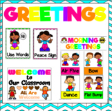 Morning Greetings and Welcome Posters