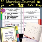 Morning Journal FREE | Morning Work FREE | No Prep