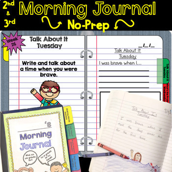 Preview of Morning Journal | Smart Board Notebook | Morning Work | Writing | Math