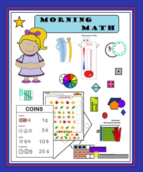 Preview of Morning Math Drills Quick and Rewarding  Math Lessons