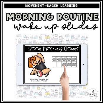 Preview of Morning Math and Movement Slides | Distance Learning