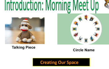 Preview of Morning Meeting 14 Week Bundle Plus Spreadsheet