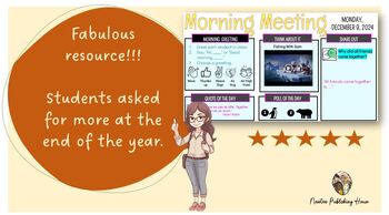 Preview of Morning Meeting # 15- Success - SEL