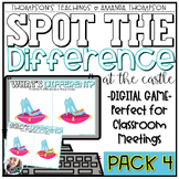 Morning Meeting Activities - Digital Games - Spot the Diff