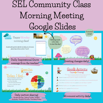 Preview of Morning-Meeting-Activities-Ideas-Set2