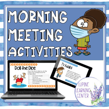 Morning Meeting Activities For Distance Learning And Social Distancing