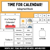 Morning Meeting - Adapted Book for Calendar Time