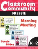 Morning Meeting Building Community