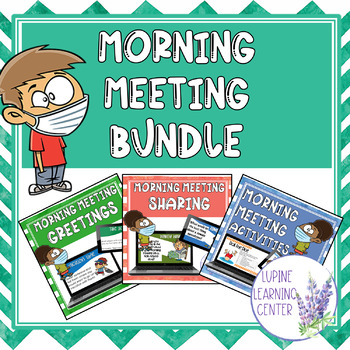 Preview of Morning Meeting Bundle Digital