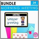 Morning Meeting Bundle Quick and Easy