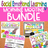 Morning Meeting Bundle | Social Emotional Learning