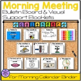 Morning Meeting Calendar Bulletin Board and Visual Support