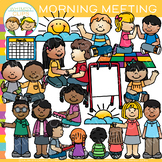 Kids Morning Meeting Clip Art for Back to School and Everyday