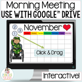 Morning Meeting Digital Google™ Slides