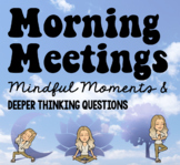 Morning Meeting Discussion Cards, Conversation Cards, Mind