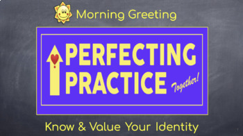 Preview of Morning Meeting - Exploring Identity Part 1