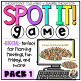 Morning Meeting Games | Find the Difference | Spot it Challenge