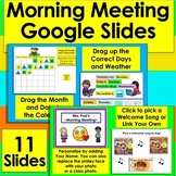 Morning Meeting Google Slides Digital Interactive Circle Time
