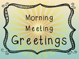 Morning Meeting Greeting Cards