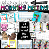 Morning Meeting Interactive Calendar PowerPoint
