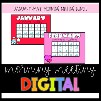 Preview of Morning Meeting: January-May