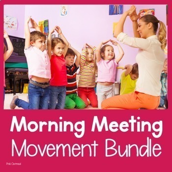 Preview of Morning Meeting Movement Bundle