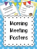 Morning Meeting Posters
