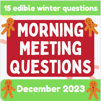 Preview of Morning Meeting Question: December