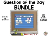 Morning Meeting Question of the Day Bundle for Special Education