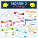 Morning Meeting Questions For the Whole Year!