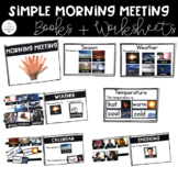 Morning Meeting Real Pictures: Books + Worksheets